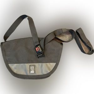 Chrome Hip Pack Sling in black